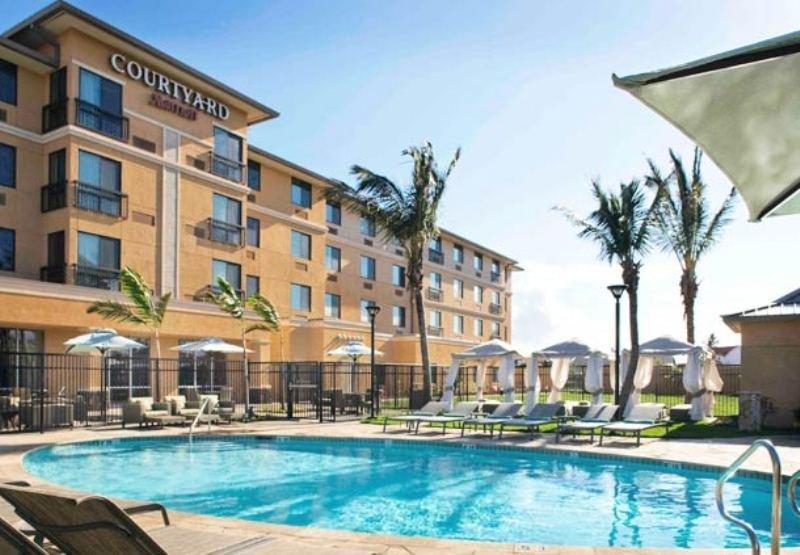 Отель Courtyard By Marriott Maui Kahului Airport Экстерьер фото