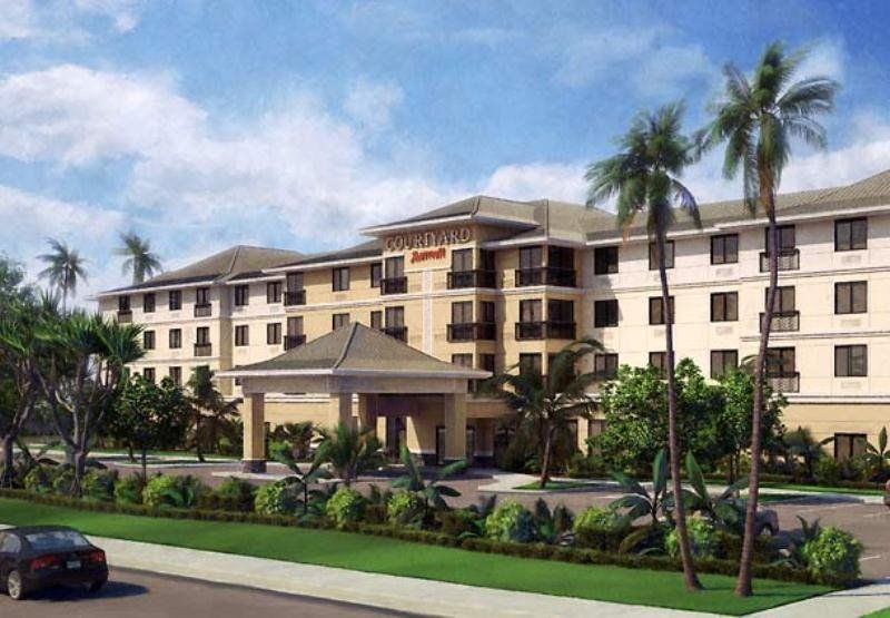 Отель Courtyard By Marriott Maui Kahului Airport Экстерьер фото