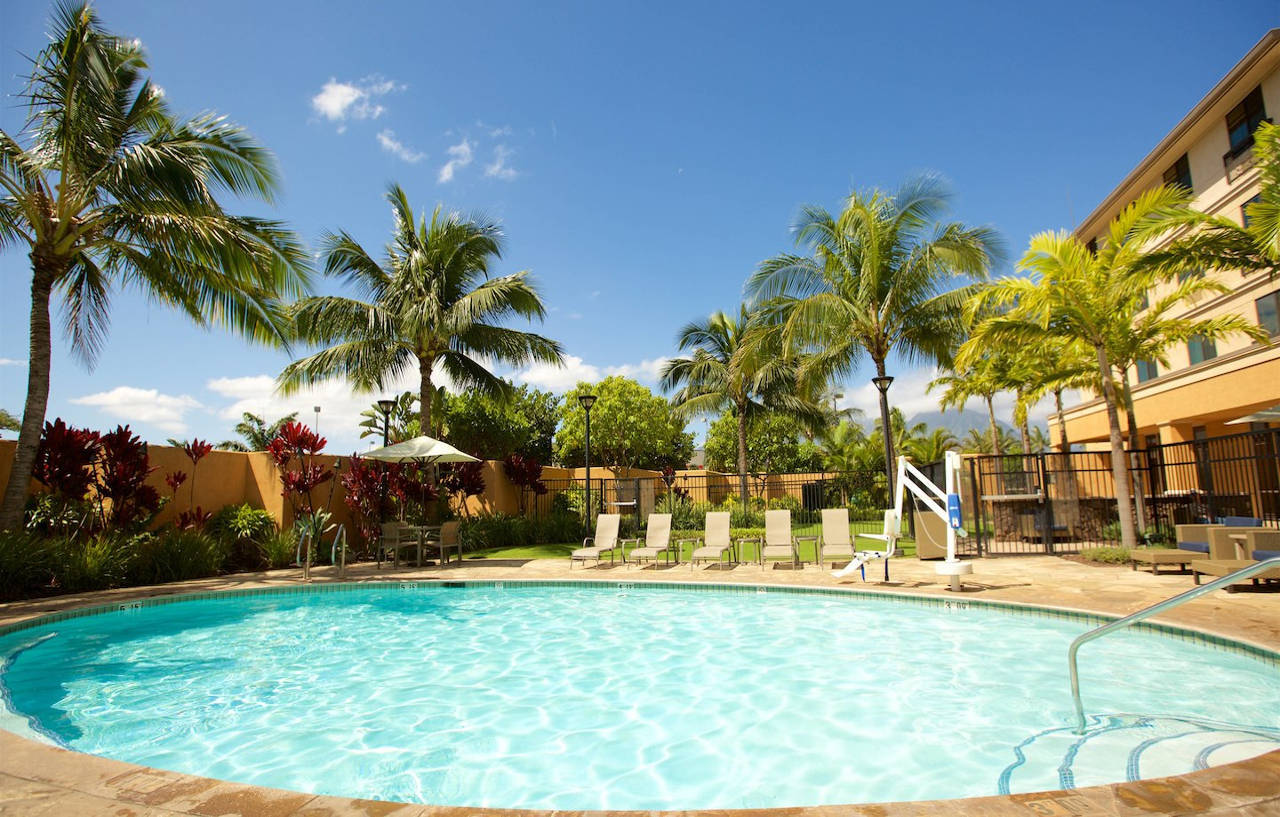 Отель Courtyard By Marriott Maui Kahului Airport Экстерьер фото